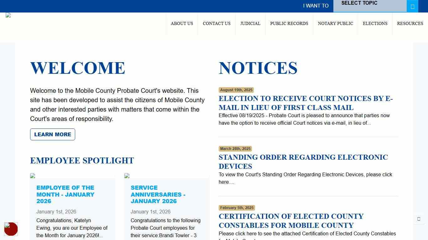 Mobile County Probate Court